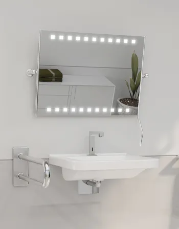  Lustro łazienkowe Med Quadron ST LED z oświetleniem LED