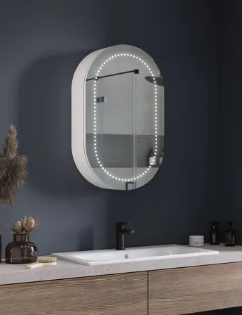   Szafka łazienkowa z lustrem LED Gitega