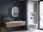  Szafka łazienkowa z lustrem LED Gitega
