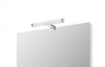 Lustro łazienkowe LED z kinkietem - Wazen