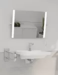 Lustro łazienkowe Med Dolino ST LED z oświetleniem LED