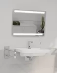 Lustro łazienkowe Med Duet LED z oświetleniem LED