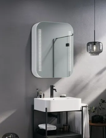  Szafka łazienkowa z lustrem LED Akra