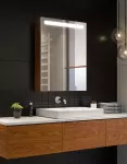 Szafka łazienkowa z lustrem LED BALDINI