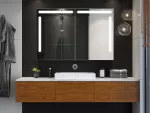 Szafka łazienkowa z lustrem LED GORINIA MULTI